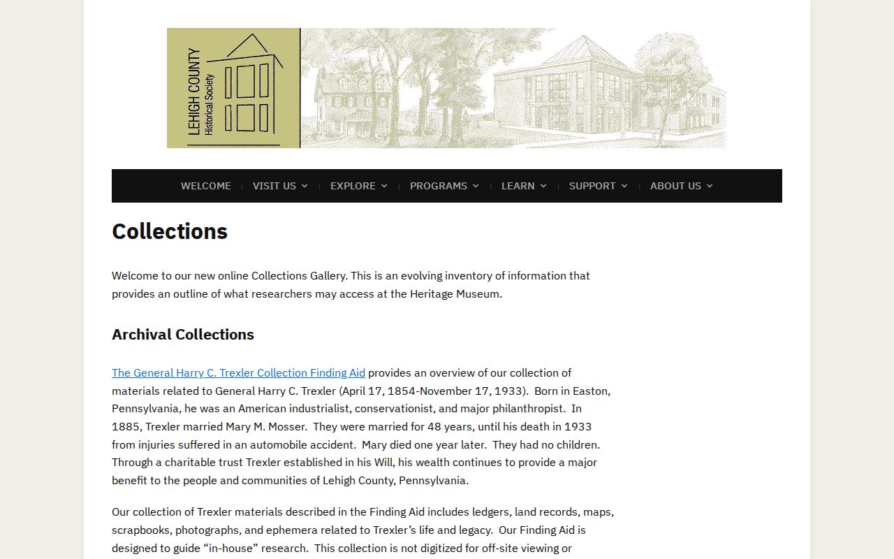 Whitehall Township city directory historical society collection